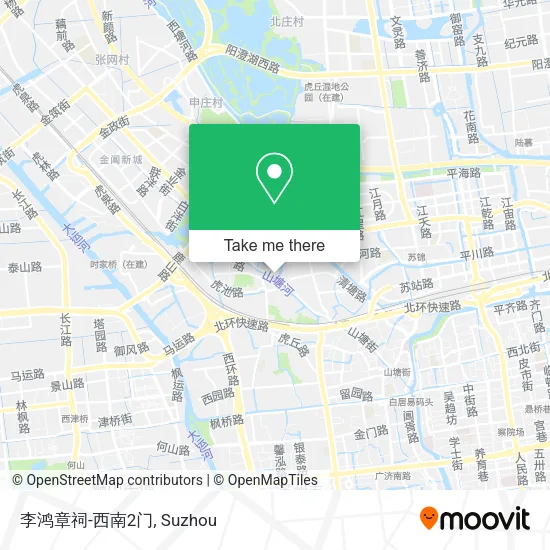 李鸿章祠-西南2门 map