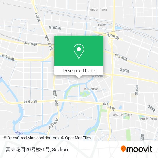 富荣花园20号楼-1号 map