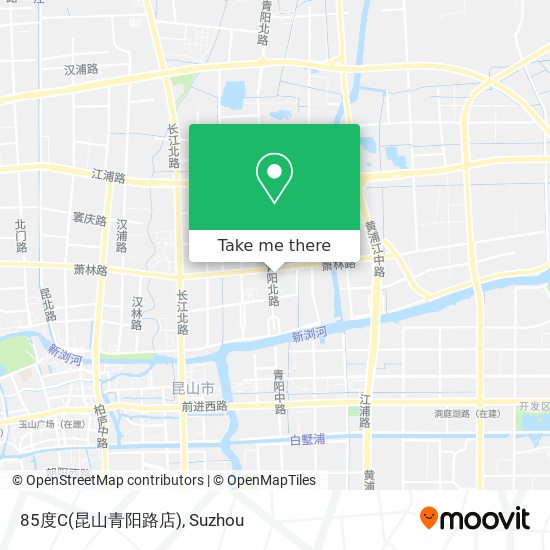 85度C(昆山青阳路店) map