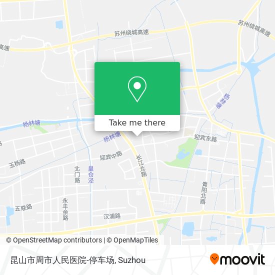 昆山市周市人民医院-停车场 map