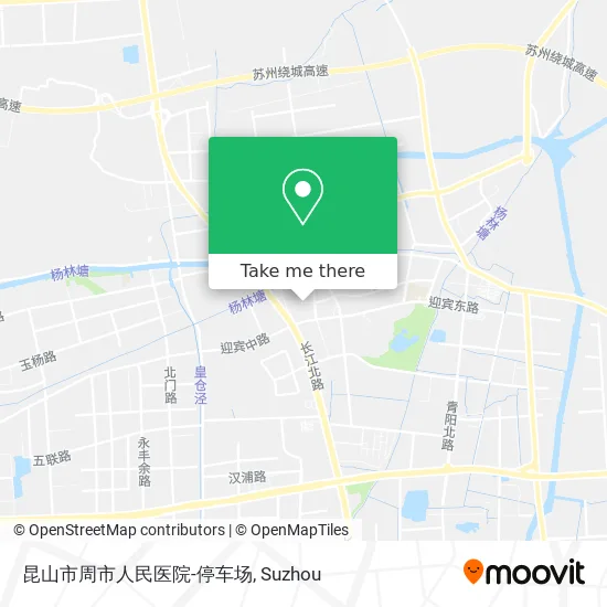 昆山市周市人民医院-停车场 map