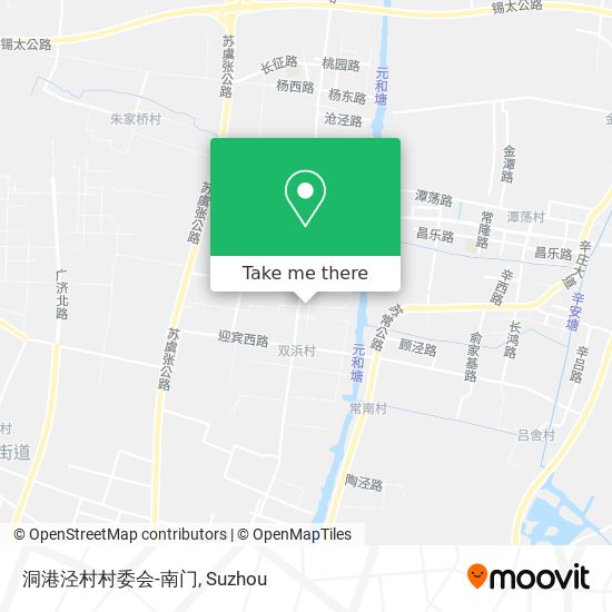洞港泾村村委会-南门 map