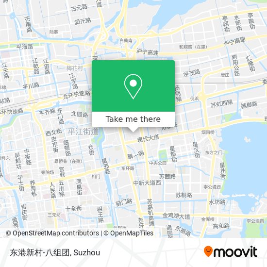 东港新村-八组团 map