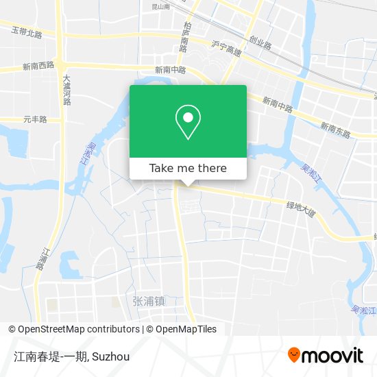 江南春堤-一期 map