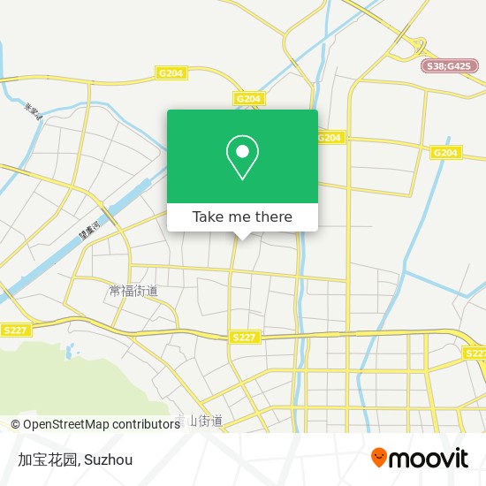 加宝花园 map