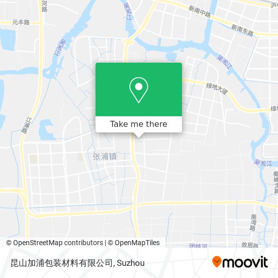 昆山加浦包装材料有限公司 map