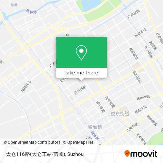 太仓116路(太仓车站-苗圃) map