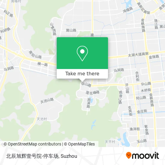 北辰旭辉壹号院-停车场 map