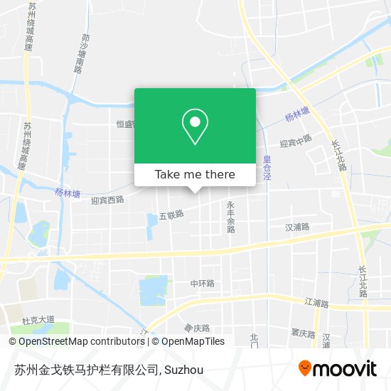 苏州金戈铁马护栏有限公司 map