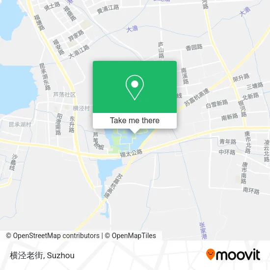 横泾老街 map