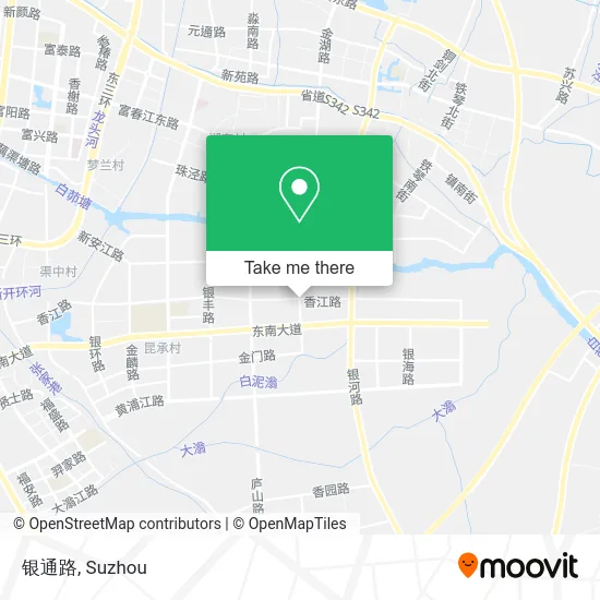 银通路 map