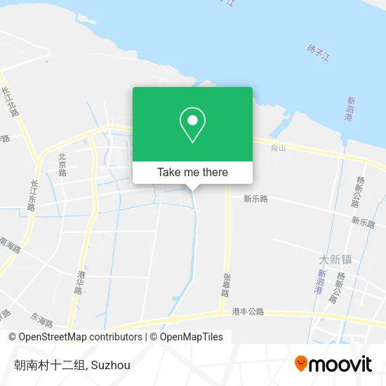 朝南村十二组 map
