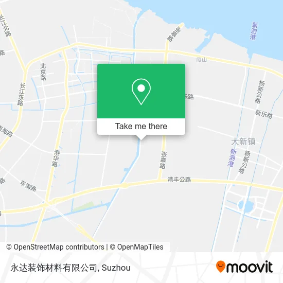 永达装饰材料有限公司 map