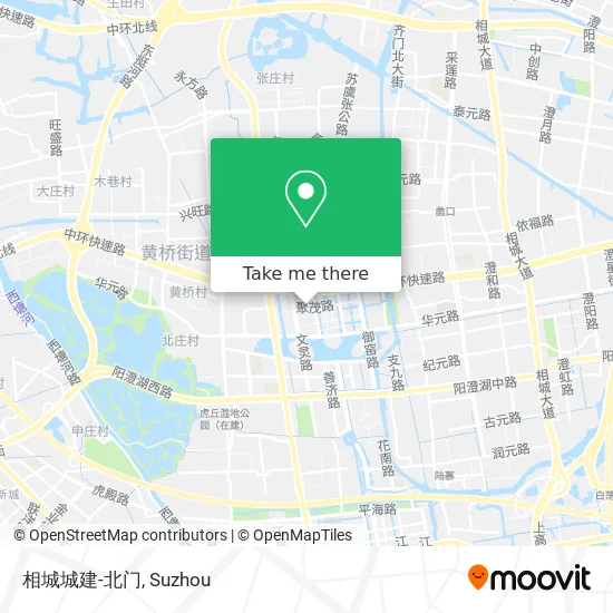 相城城建-北门 map