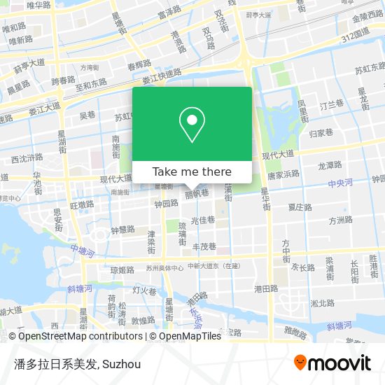 潘多拉日系美发 map