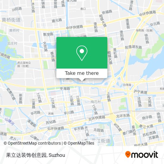 果立达装饰创意园 map