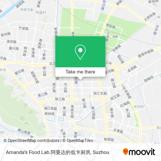 Amanda’s Food Lab.阿曼达的低卡厨房 map