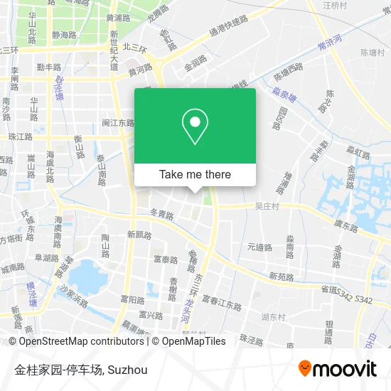 金桂家园-停车场 map