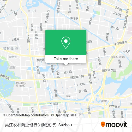 吴江农村商业银行(相城支行) map
