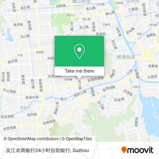 吴江农商银行24小时自助银行 map