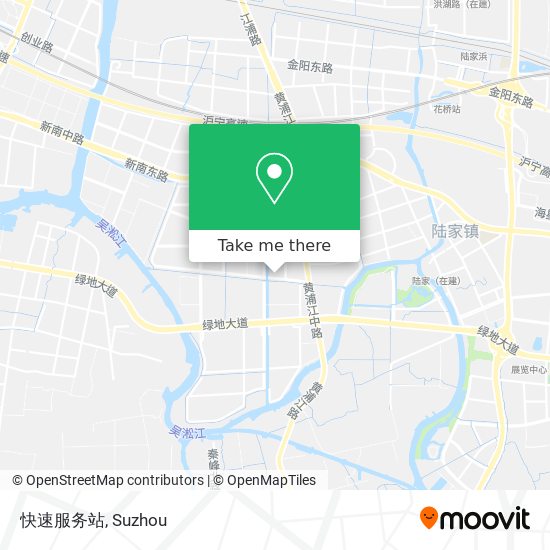 快速服务站 map