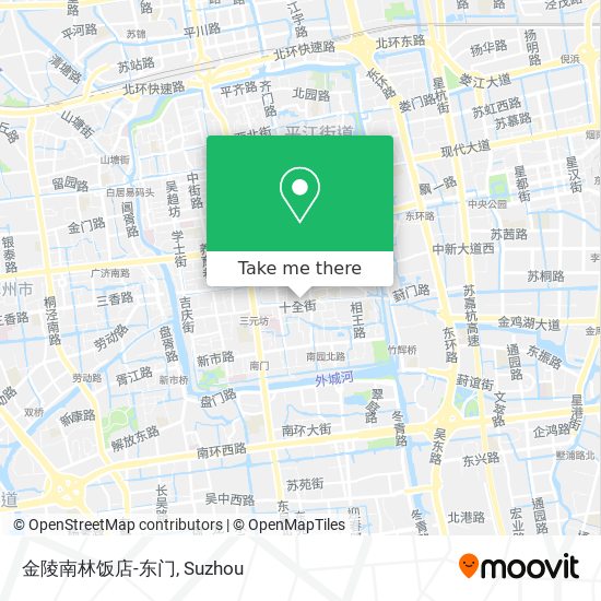 金陵南林饭店-东门 map
