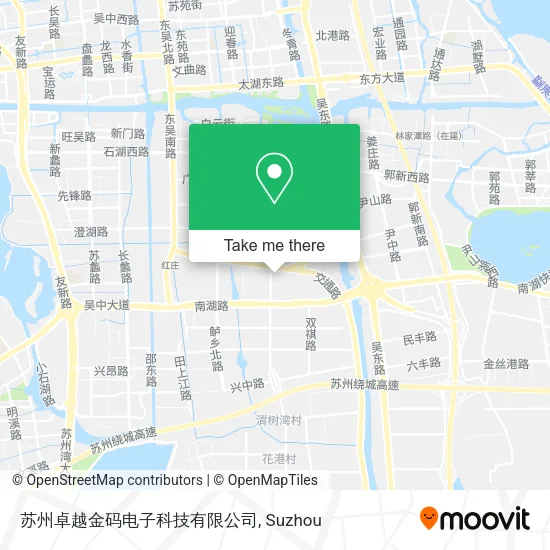 苏州卓越金码电子科技有限公司 map