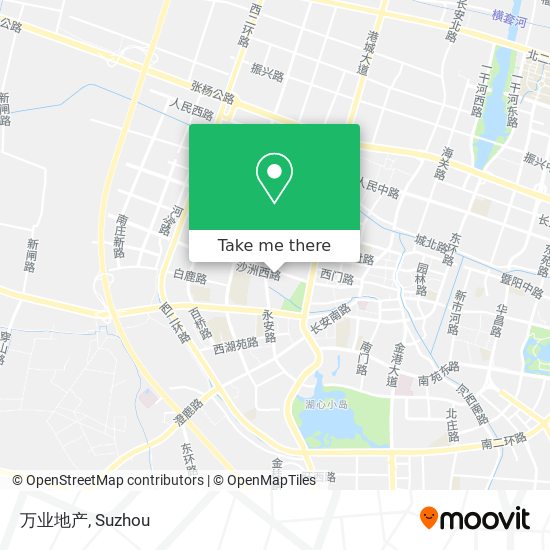 万业地产 map