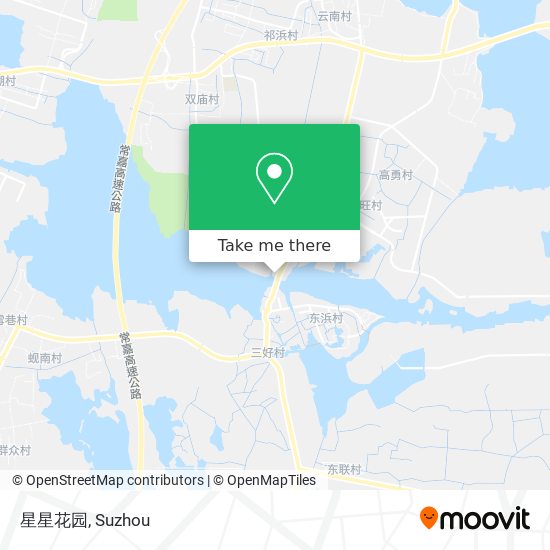星星花园 map