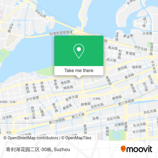 青剑湖花园二区-30栋 map