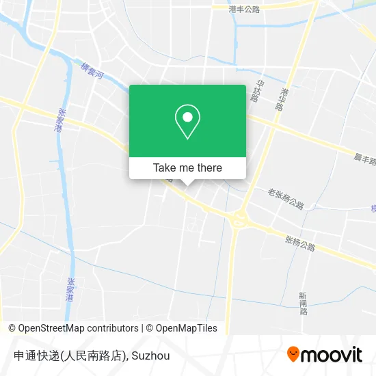 申通快递(人民南路店) map