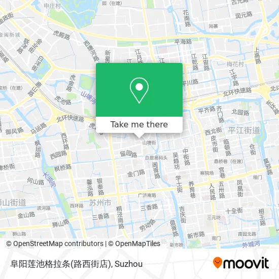 阜阳莲池格拉条(路西街店) map