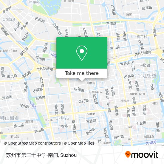 苏州市第三十中学-南门 map