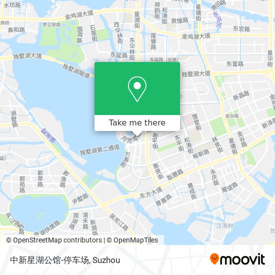 中新星湖公馆-停车场 map