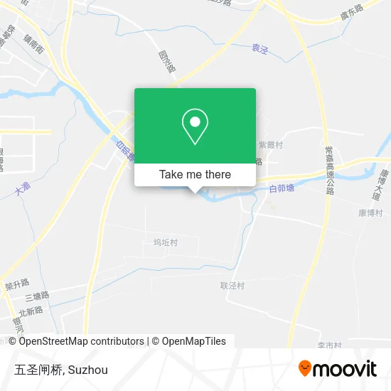 五圣闸桥 map
