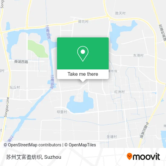 苏州艾富盈纺织 map