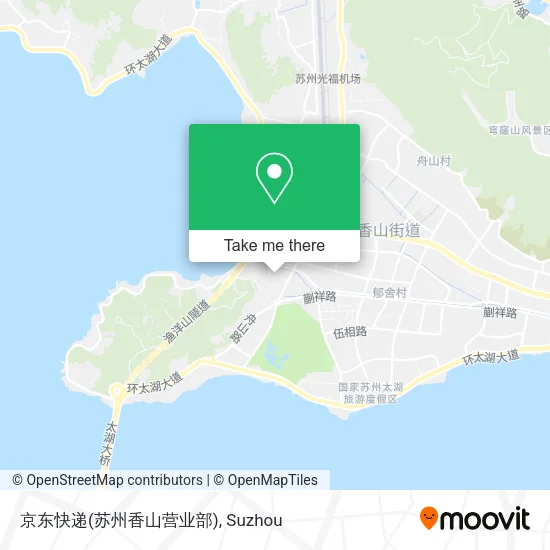 京东快递(苏州香山营业部) map