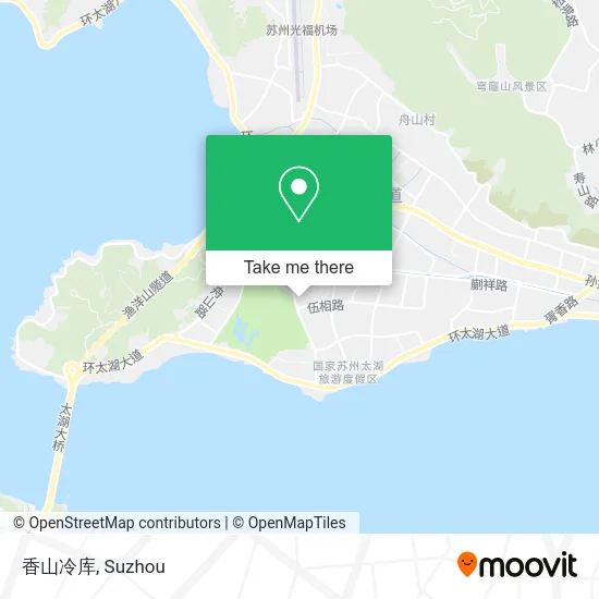 香山冷库 map