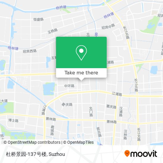 杜桥景园-137号楼 map