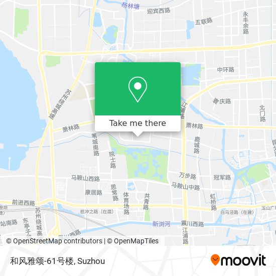 和风雅颂-61号楼 map