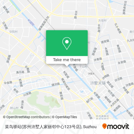 菜鸟驿站(苏州浒墅人家丽邻中心123号店) map