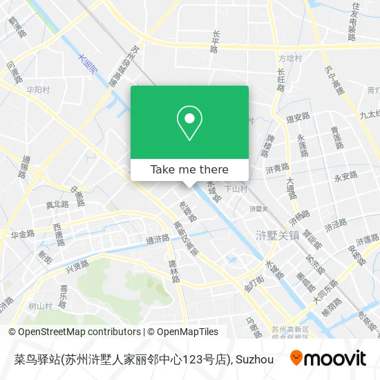 菜鸟驿站(苏州浒墅人家丽邻中心123号店) map