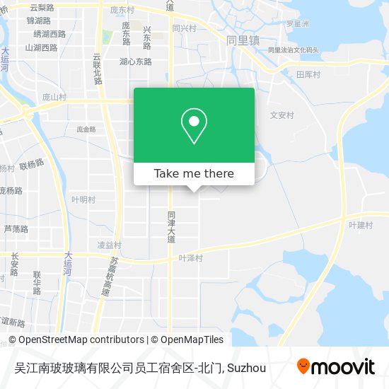 吴江南玻玻璃有限公司员工宿舍区-北门 map