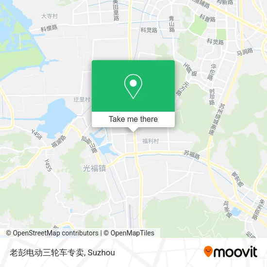 老彭电动三轮车专卖 map