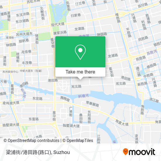 梁浦街/港田路(路口) map