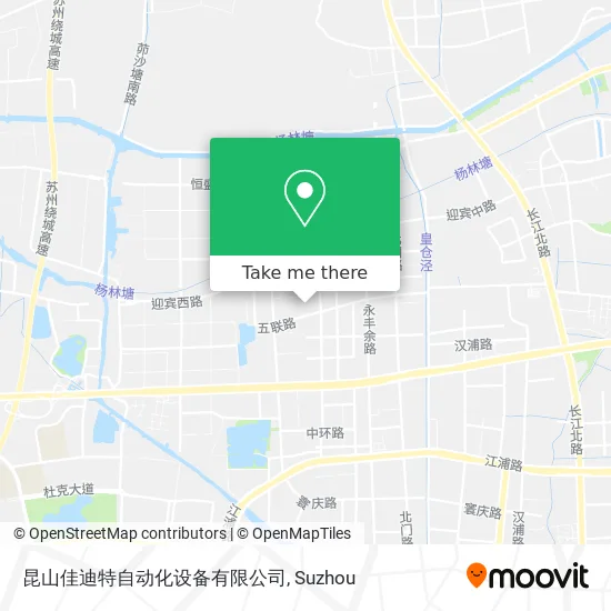 昆山佳迪特自动化设备有限公司 map