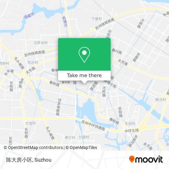 陈大房小区 map