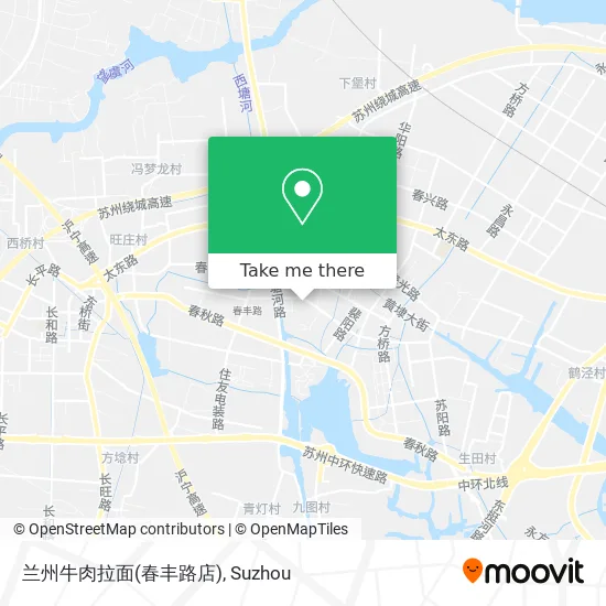 兰州牛肉拉面(春丰路店) map