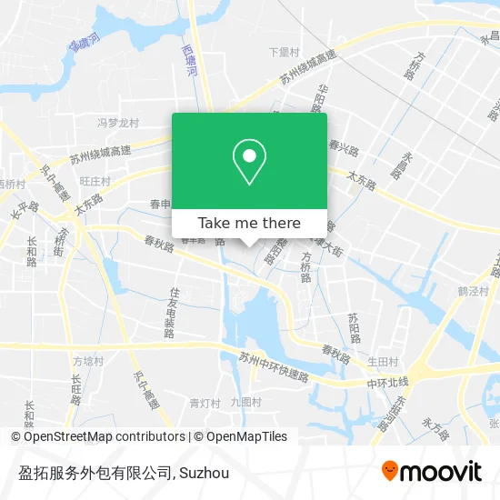 盈拓服务外包有限公司 map