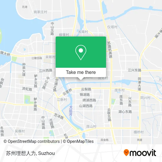 苏州理想人力 map
